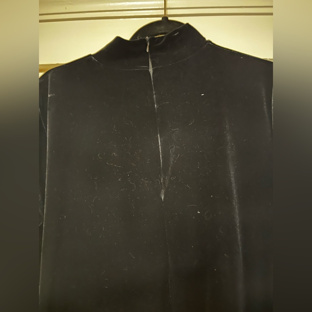 Foxblood Velvet Mod Mini Dress - Picture 4 of 5